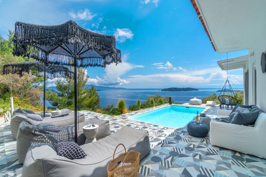 Indigo Boutique Home Katsaros  Dış mekan fotoğraf